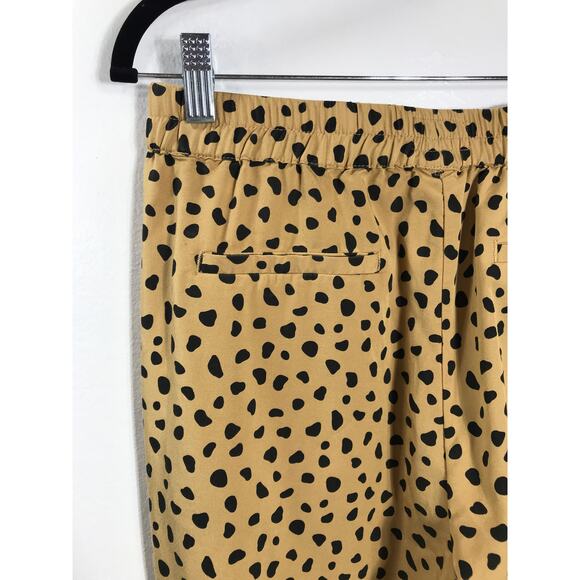 Marine Layer Allison Pant Women's M Spotted Cheetah Soft Modal Lightweight - Picture 8 of 12